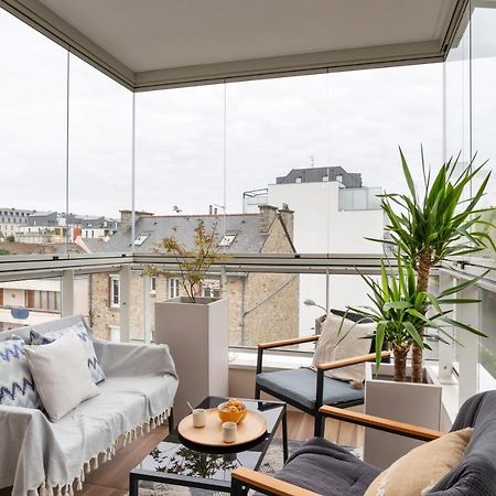 L'Air - Elegant 2 Chambres Avec Loggia Dans Residence De Haut Standing แรนส์ ภายนอก รูปภาพ