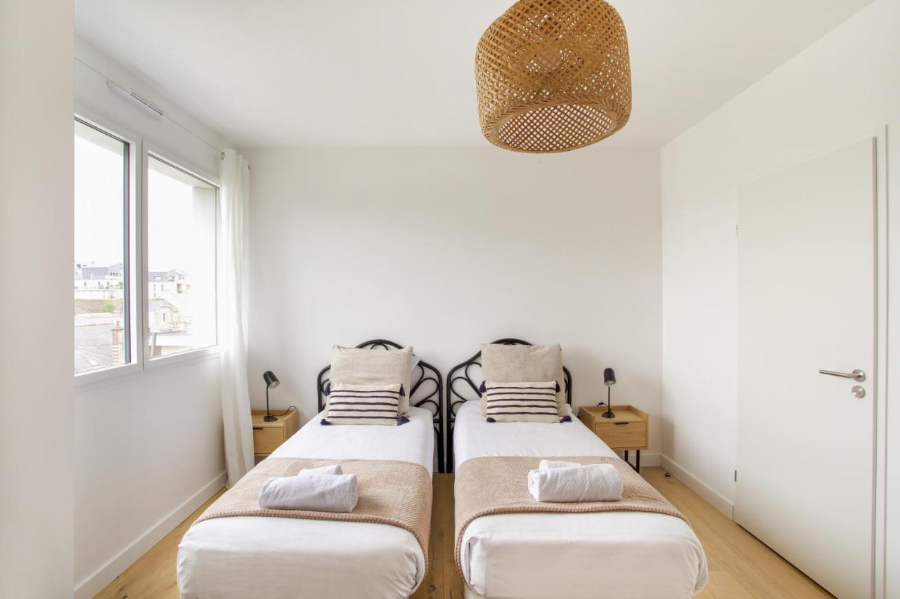 L'Air - Elegant 2 Chambres Avec Loggia Dans Residence De Haut Standing แรนส์ ภายนอก รูปภาพ