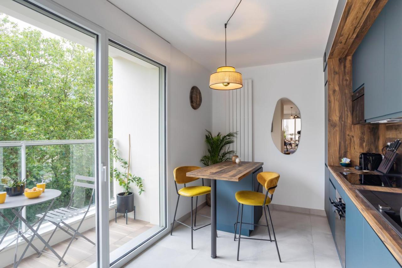 L'Air - Elegant 2 Chambres Avec Loggia Dans Residence De Haut Standing แรนส์ ภายนอก รูปภาพ