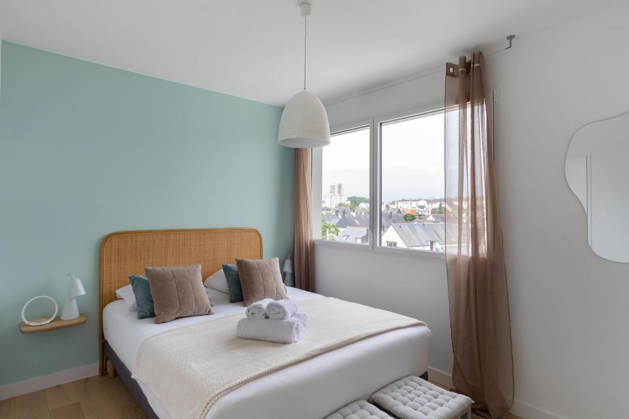 L'Air - Elegant 2 Chambres Avec Loggia Dans Residence De Haut Standing แรนส์ ภายนอก รูปภาพ